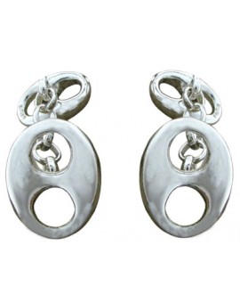 Gemelos Plata Calabrote marinero doble 2