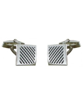 Sterling Silver Wickerwork Cufflinks 2