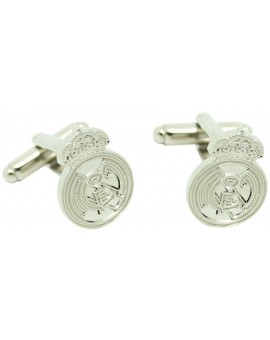 Silver Plated Real Madrid FC Cufflinks  2