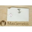 Gemelos camisa Real Madrid CF Plateado