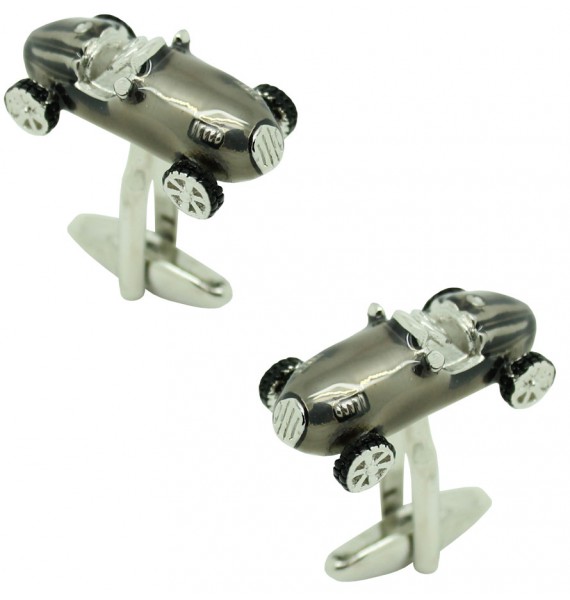 3D F1 Car Cufflinks 