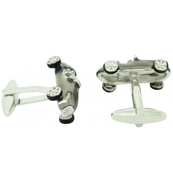 3D F1 Car Cufflinks 