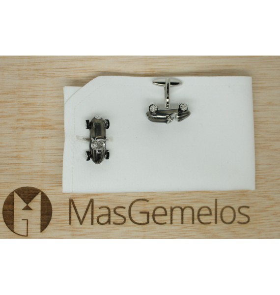 3D F1 Car Cufflinks 