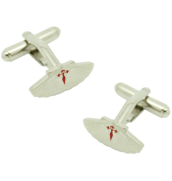  Scallop Shell of Saint James Cufflinks