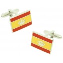 Spain Navigation Flag Cufflinks 