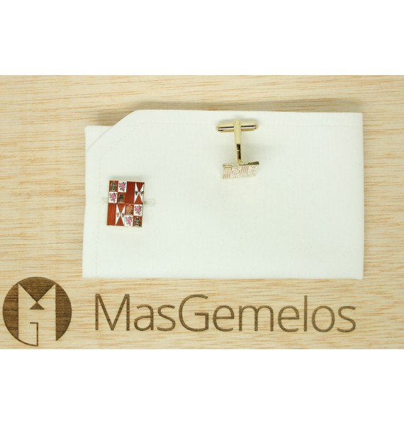 Spanish Royal Standard Cufflinks 