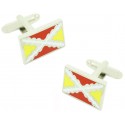 Spanish Tercio Flag Cufflinks 