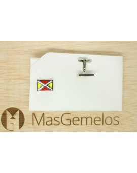 Gemelos personalizados bandera tercio de España