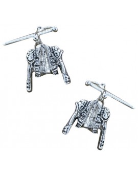 Gemelos Plata 925 Chaquetilla y Estoque Torero