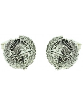 Gemelos Plata 925 veterinaria escudo oficial