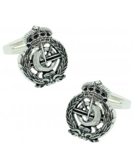 Gemelos Insignia Informática Plata 925