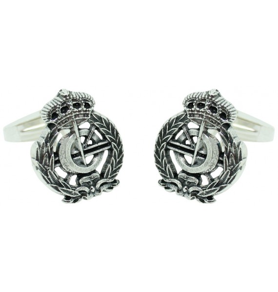 Gemelos personalizados Emblema Informática Plata 925