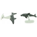Grey Dolphin Cufflinks