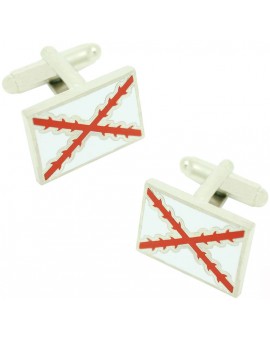 Cross of Burgundy Flag Cufflinks