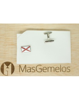 Gemelos camisa Bandera Cruz de Borgoña 