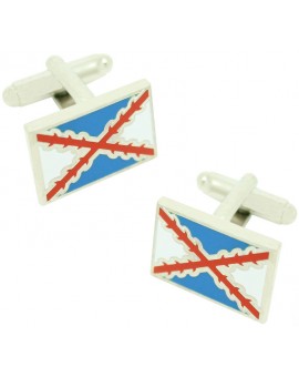 Gemelos para camisa Bandera Tercio de Nápoles