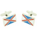 Tercio of Naples Flag Cufflinks 
