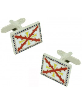 Alburquerque Tercio Flag Cufflinks