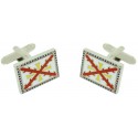 Alburquerque Tercio Flag Cufflinks 