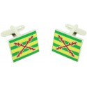 Tercio of Lepanto Flag Cufflinks 