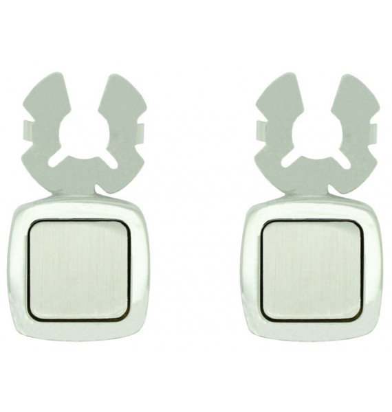 Square Button Covers