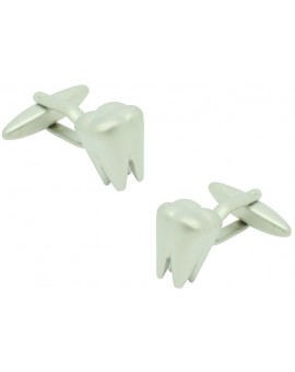 Gemelos camisa Muela Plateada