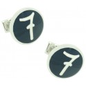 Blue 7 Design Lino Ieluzzi Skultuna Cufflinks