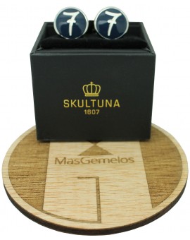 Blue 7 Design Lino Ieluzzi Skultuna Cufflinks
