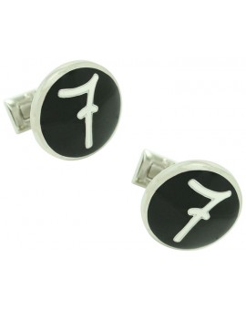 Black 7 Design Lino Ieluzzi Skultuna Cufflinks