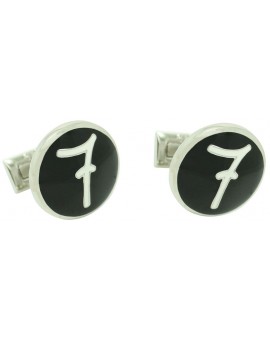 Black 7 Design Lino Ieluzzi Skultuna Cufflinks