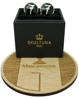 Black 7 Design Lino Ieluzzi Skultuna Cufflinks