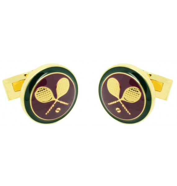 British Sporting Skultuna Cufflinks - Tennis
