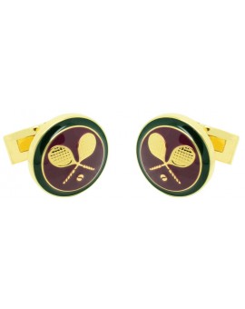 British Sporting Skultuna Cufflinks - Tennis