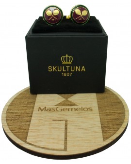 British Sporting Skultuna Cufflinks - Tennis