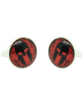 The Spartan Race Cufflinks 2