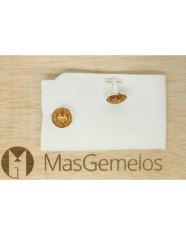 Gemelos para camisa Moneda Valar Morghulis Juego de Tronos