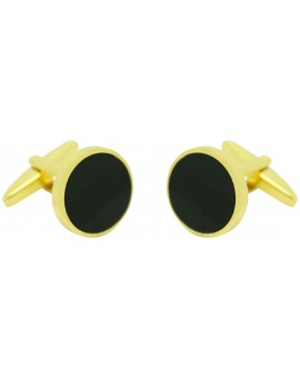 Black Obsidian Cufflinks 2