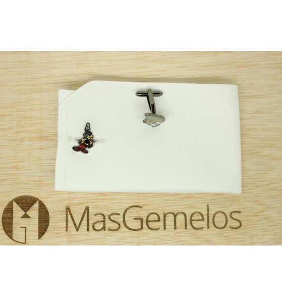 Gemelos de camisa Asterix y Obelix