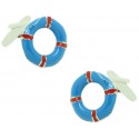 Blue Lifebelt Cufflinks 
