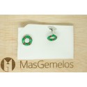 Green Lifebelt Cufflinks 