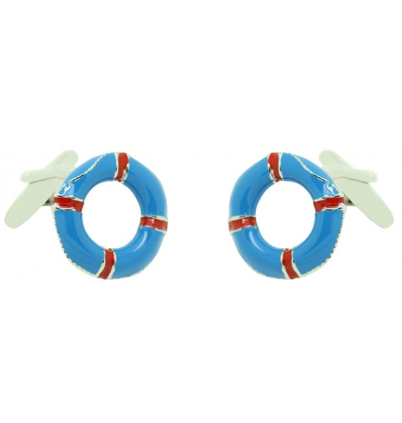 Blue Lifebelt Cufflinks 