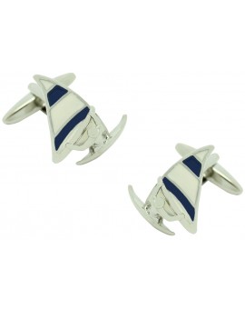 Gemelos para camisa Windsurf Azul