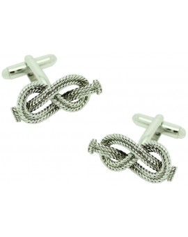 Gemelos para camisa Nudo Marinero Doble