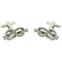 Figure 8 Nautical Knot Cufflinks