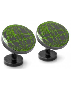 Death Star Blueprint Plans Cufflinks