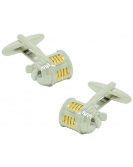 Fishing Reel Cufflinks 