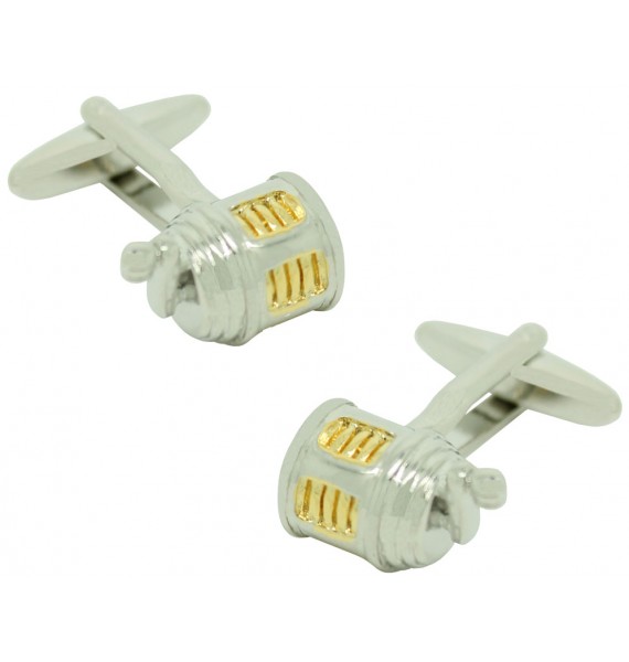 Fishing Reel Cufflinks 