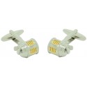 Fishing Reel Cufflinks 