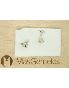 Fishing Reel Cufflinks 