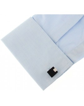 Black and Silver IX Cufflinks 2